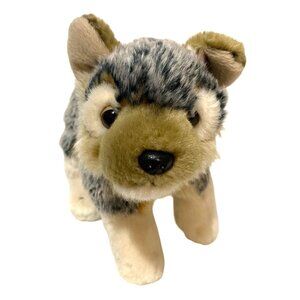 Realistic SOS Save Our Space Timber Wolf Plush 12" Gray Stuffed Wild Animal